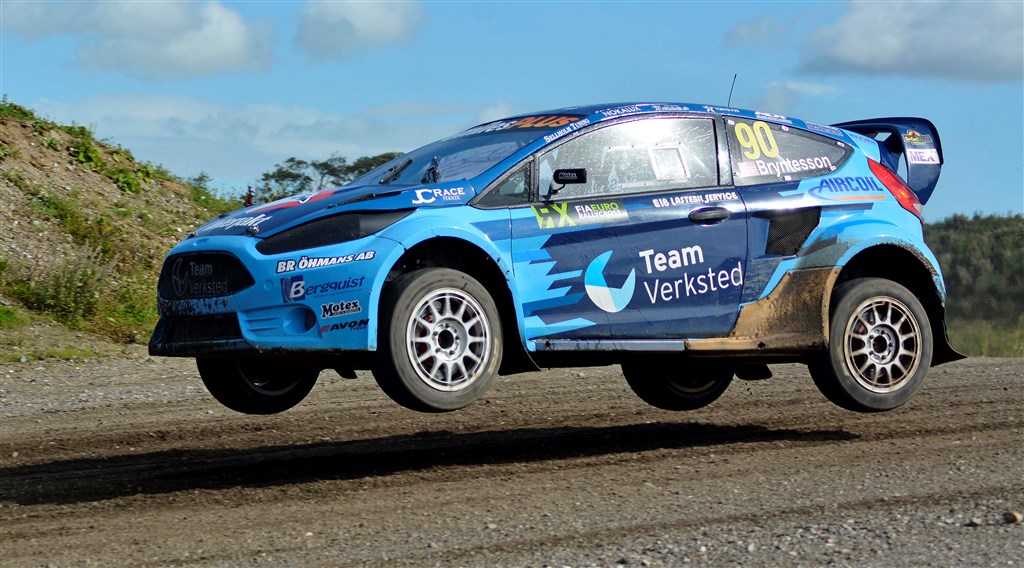 Thomas Bryntesson vandt en flot finalesejr i Rally Cross Denmark 2017 i RX Super Car.
(Foto: Åge Keseler Kirketerp)